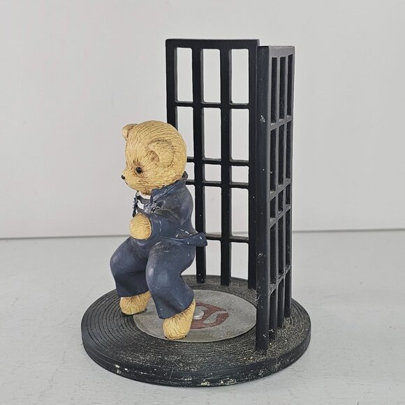 Elvis Jailhouse Rock Be My Teddy Bear Figurine Limited Edition *Repaired* - Picture 2 of 8